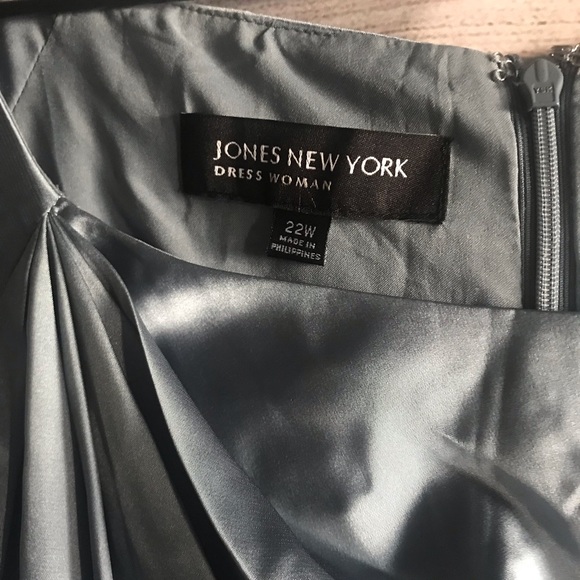 Jones New York Sz 22W Silky Dress - Picture 3 of 6